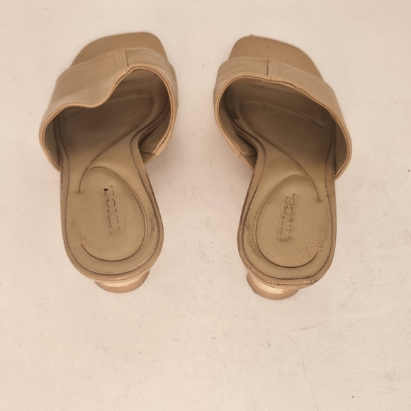 Vince Palmar Slide Sandals, Dune Leather, Size 7 - Picture 5 of 10